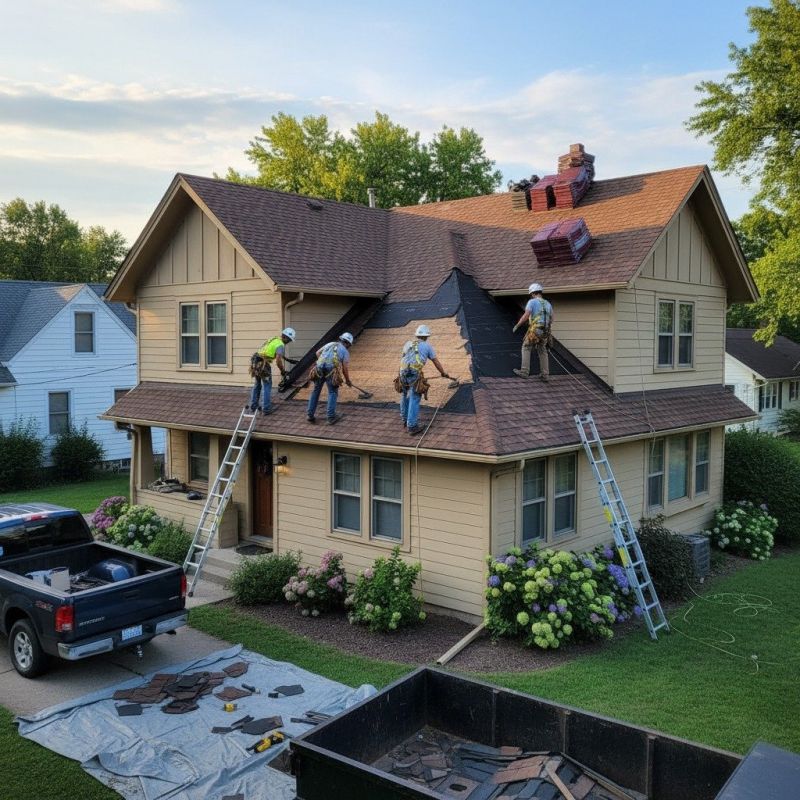 Residential Roof Replacement detail